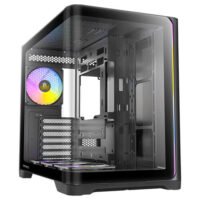 CASE ANTEC C5 CURVE DUAL CHAMBER ARGB 4 FANS BLACK - Image 5