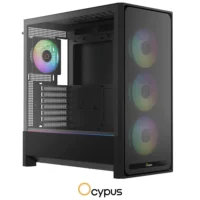 OCYPUS Delta C70 ARGB Pre-Installed 4 ARGB Fans BLACK