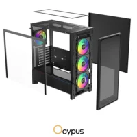 OCYPUS Delta C70 ARGB Pre-Installed 4 ARGB Fans BLACK - Image 12