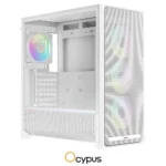 OCYPUS Delta C70 ARGB Pre-Installed 4 ARGB Fans WHITE