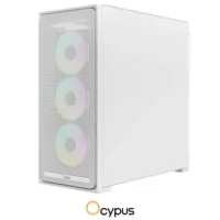 OCYPUS Delta C70 ARGB Pre-Installed 4 ARGB Fans WHITE - Image 2