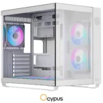 OCYPUS IOTA C70 ARGB Pre-Installed 6 ARGB Fans with Fan Hub WHITE
