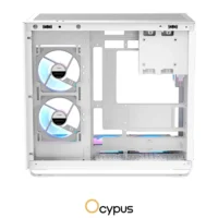 OCYPUS IOTA C70 ARGB Pre-Installed 6 ARGB Fans with Fan Hub WHITE - Image 2