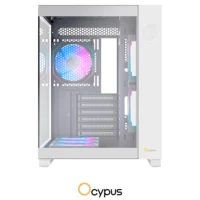OCYPUS IOTA C70 ARGB Pre-Installed 6 ARGB Fans with Fan Hub WHITE - Image 5