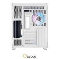 OCYPUS IOTA C70 ARGB Pre-Installed 6 ARGB Fans with Fan Hub WHITE - Image 6