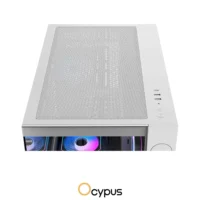 OCYPUS IOTA C70 ARGB Pre-Installed 6 ARGB Fans with Fan Hub WHITE - Image 7