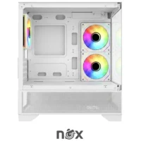 CASE NOX RAVEN 3x Fans ARGB WHITE - Image 2