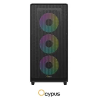 OCYPUS Gamma C60 ARGB Pre-Installed 4 ARGB Fans BLACK - Image 2