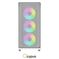 OCYPUS Gamma C60 ARGB Pre-Installed 4 ARGB Fans WHITE - Image 2