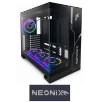 CASE NEONIX CRYSTAL 4x Fans ARGB BLACK