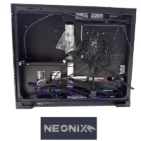 CASE NEONIX CRYSTAL 4x Fans ARGB BLACK - Image 2