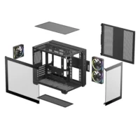 CASE DEEPCOOL CG330 3F 3X FANS ARGB M-ATX BLACK - Image 10