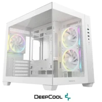 CASE DEEPCOOL CG330 3F 3X FANS ARGB M-ATX WHITE - Image 2