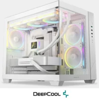 CASE DEEPCOOL CG330 3F 3X FANS ARGB M-ATX WHITE