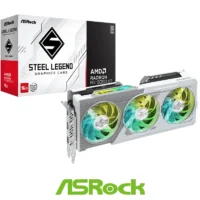 ASROCK RX 9060XT STEEL LEGEND OC 16GB GDDR6 3XFANS