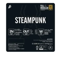FIRST PLAYER STEAMPUNK GOLD 650W 80+ GOLD (USED) - Image 4