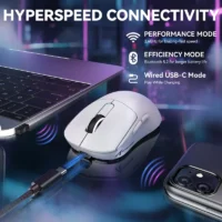 ATTACK SHARK X3 MAX Bluetooth/2.4G Wireless/Wired BLACK - Image 5