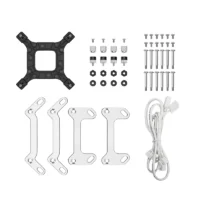 WATERCOOLING DEEPCOOL LM360 DIGITAL WHITE - Image 3