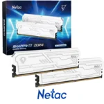 RAM Netac Shadow III Series DDR4 16GB Kit (2x8GB) 3200MHz CL16 WHITE